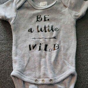 Newborn "Be A Little Wild" Onesie